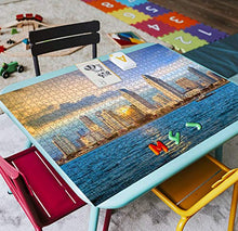 Load image into Gallery viewer, Wooden Puzzle 1000 Pieces Skyline of san Diego, California Skylines and Pictures Jigsaw Puzzles for Children or Adults Educational Toys Decompression Game
