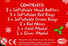 Load image into Gallery viewer, PMS Inflatable Reindeer Antler Game - Family Games - Christmas Stocking Fillers
