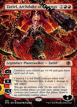 Load image into Gallery viewer, Magic: the Gathering - Zariel, Archduke of Avernus (285) - Borderless - Adventures in The Forgotten Realms
