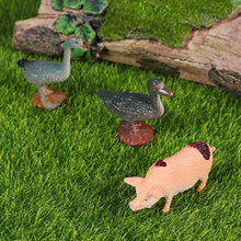 Load image into Gallery viewer, TOYANDONA 24pcs Plastic Realistic Animal Toys Mini Frogs Farm Animals Models Miniatures Animal Figures for Animal Themed Party Decoration Favors Gifts
