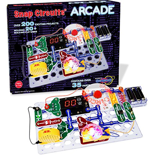 Snap Circuits  â??Arcadeâ?, Electronics Exploration Kit, Stem Activities For Ages 8+, Multicolor (S