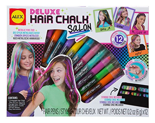 Alex Spa Deluxe Hair Chalk Salon Girls Fashion Activity