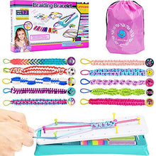 Load image into Gallery viewer, Lynncare Friendship Bracelet Making Kit for Girls, DIY Braided Rope Kids Jewelry Making Kit Craft Toys for 6 7 8 9 10 11 12 Years Girls, Travel Activity Set, for Teens Girl
