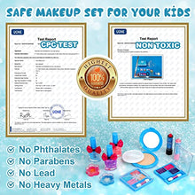 Load image into Gallery viewer, Sendida Kids Makeup Kit for Girls, Kids Play Real Washable Makeup Kit Cosmetics Toys Gift for Little Girls Toddlers Dress up Set, Birthday Gift Toys for 4-6 Years Girls
