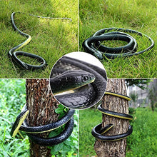 Load image into Gallery viewer, Yanmis Soft Rubber Snake 51.18Inch Snake Toys Rubber Snakes Fake Snakes That Look Real Snake Trick Toy for Garden Props Friends
