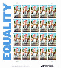 Load image into Gallery viewer, Equality - March of Washington Sheet of 20 x Forever U.S. Postage Stamps Scott 4804 by USPS

