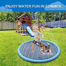 Load image into Gallery viewer, NC Summer Dog Toys, Splashing Sprinkler Pads, Padded Pet Pools for Dogs, Interactive Outdoor Play Pads
