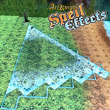 Load image into Gallery viewer, Arcknight Spell Effects Templates for Pathfinder 2E; 21pc Markers for AOE Spells with Reference; Condition, Buff, and Summon Tokens; for PF2, DND, and All TTRPG Systems

