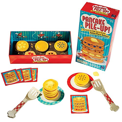 Educational Insights Pancake Pile Up!, Sequence Relay Game For Preschoolers, Ages 4+