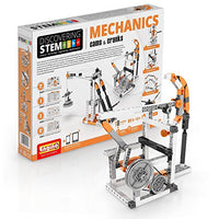 Engino Discovering STEM Mechanics Cams & Cranks | 8 Working Models | Illustrated Instruction Manual | Theory & Facts | Experimental Activities | STEM Construction Kit