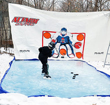 Load image into Gallery viewer, RAVE Sports Attack Zone 16&#39; x 8&#39; Hockey Shooting Tarp
