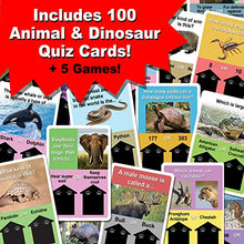 Load image into Gallery viewer, Ask Einstein Electronic Flash Cards for Kids, Set Includes Character, One Hundred Flash Cards About Animals and Dinosaurs, and Five Games. For Boys &amp; Girls Ages 3 - 6, Home or School Use
