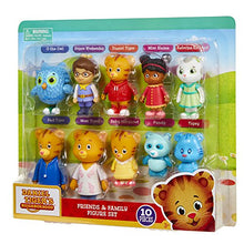 Load image into Gallery viewer, Daniel Tiger&#39;s Neighborhood Friends &amp; Family Figure Set (10 Pack) Includes: Daniel, Friends, Dad &amp; Mom Tiger, Tigey &amp; Exclusive Figure Pandy [Amazon Exclusive]
