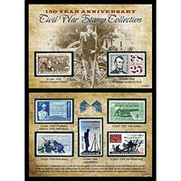 American Coin Treasures 150th Anniversary Civil War Commemorative Stamp Collection