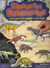 Load image into Gallery viewer, Magnetic Glow in the Dark Dinosaurs by Smethport
