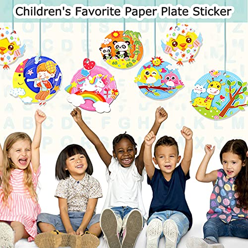 JUYEE Craft Kits for Kids Ages 4-8 with Stickers and Paper Plates,10 P –  ToysCentral - Europe