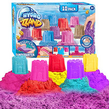 Load image into Gallery viewer, Creative Kids Hydro Zzand Play Sand Art Kit  10 Individual Colored Castle Molded Bulk Pack  Satisfying Sensory Art  Therapeutic Sand Party Favor Birthday Gift for Boys &amp; Girls 3+
