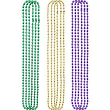 Load image into Gallery viewer, Party City Mardi Gras Bead Necklace Kit 300pc
