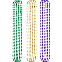 Party City Mardi Gras Bead Necklace Kit 300pc